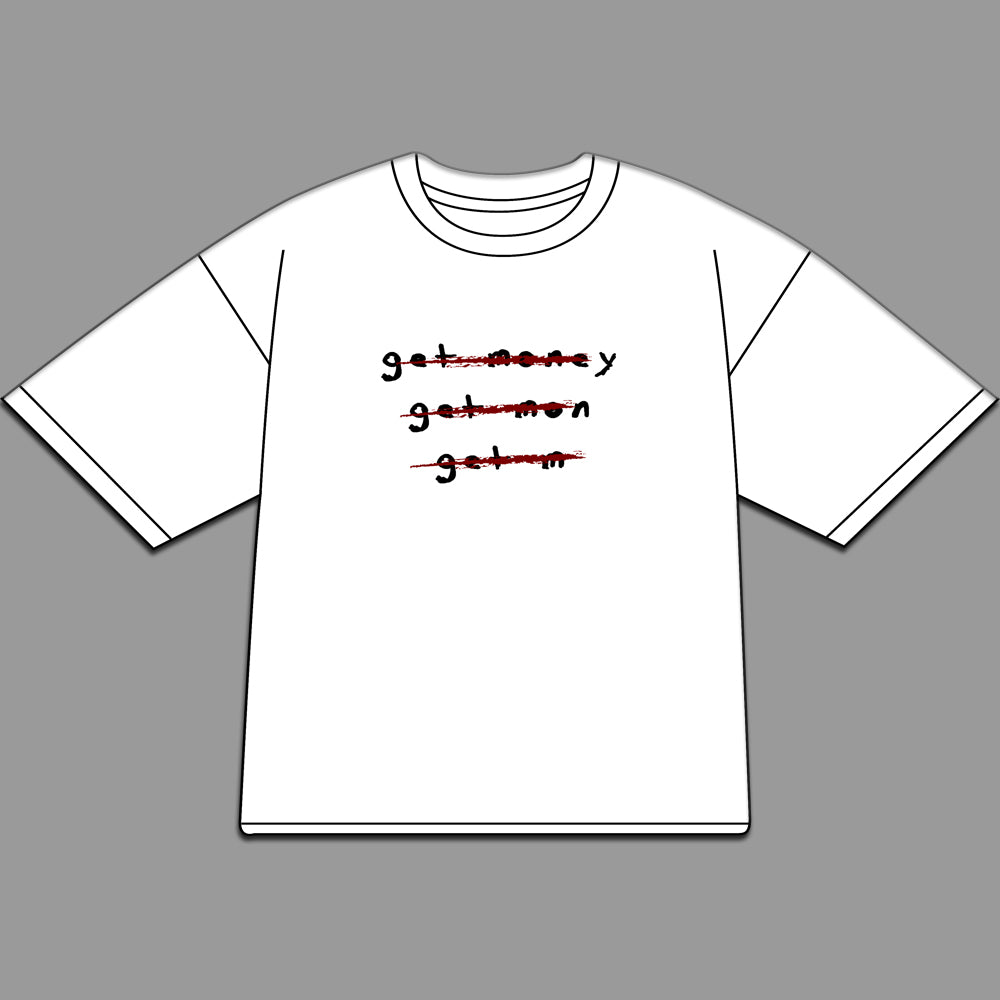 Get Money Tee White